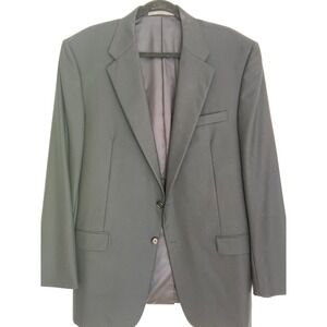 Hickey Freeman wool black sport coat 44 Long, quality,‎ Saks 5th Ave